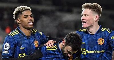 Premier Lig'de Manchester United deplasmanda Brenford'u 3 golle devirdi