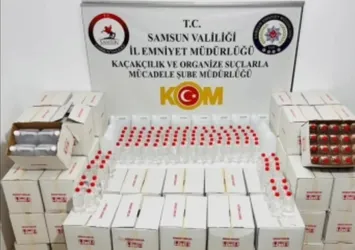 Samsun'da 2 ton etil alkol ele geçirildi
