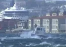 Deniz ulaşımına fırtına engeli
