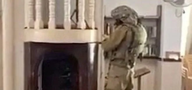İşgalci İsrail askerlerinden camiye çirkin saldırı! Hoparlörlerden Yahudi duası okudular
