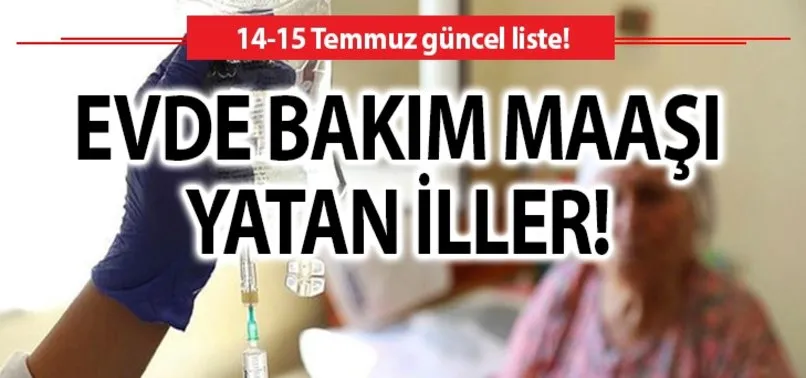 evde bakim maasi yatan iller 15 temmuz evde bakim maasi sorgulama ekrani temmuz 2019