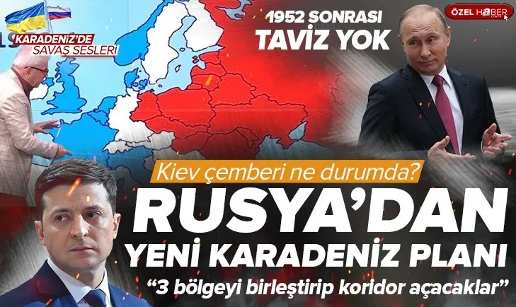Rusya’nın yeni Karadeniz planı ne? Ruslar üç bölgeden yeni bir koridor açacak! Esat Arslan detayları A Haber’de yorumladı