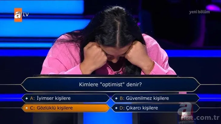 Milyoner'e damga vuran yarışmacı: Bu soruda elenmek marifet ister! ''Onur öğrencisi olarak mezun oldum'' dedi ama...