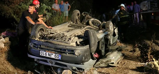 Aydın’da trafik kazası: 2 ölü 3 yaralı