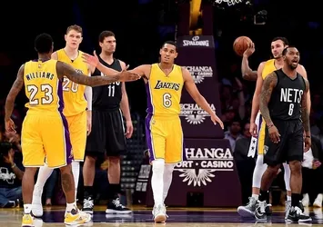Lakers, evinde Nets'i 125-118 mağlup etti
