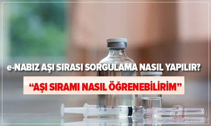 "Aşı sıramı nasıl öğrenebilirim?" e-Nabız aşı sırası sorgulama nasıl yapılır? Aşı sorgulama hakkında detaylar... 1