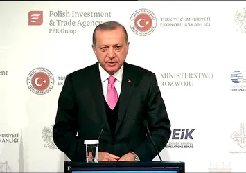 Cumhurbaşkanı Erdoğan, Türkiye ile Polonya'nın ticaret hedefini açıkladı