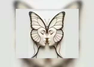 İlk ne gördünüz, kelebek mi kadın mı? Bu kişilik testi gerçek benliğinizi ortaya koyuyor