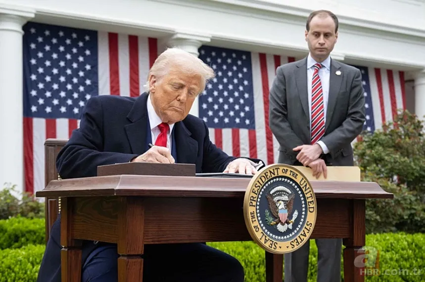 Donald Trump bombayı patlattı! Vergi yağmuruna dünyadan tepkiler gecikmedi 1