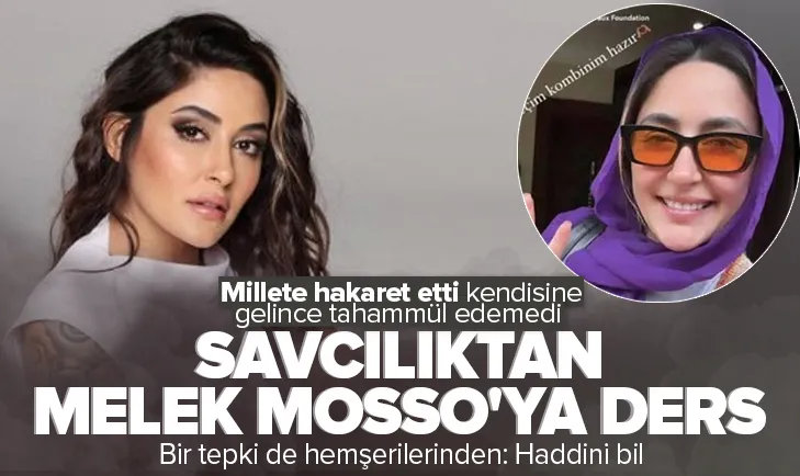 Savcılıktan Melek Mosso’ya ders!