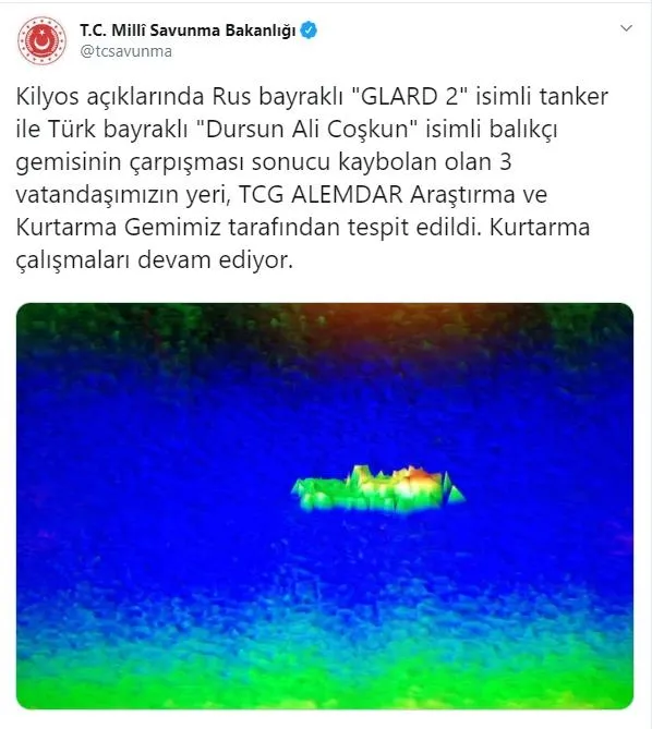 MSB duyurdu: 3 kişinin yeri tespit edildi - 1