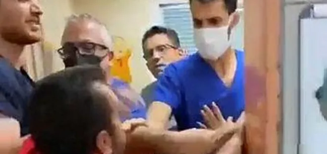 Maske takmadı hastaneyi birbirine kattı