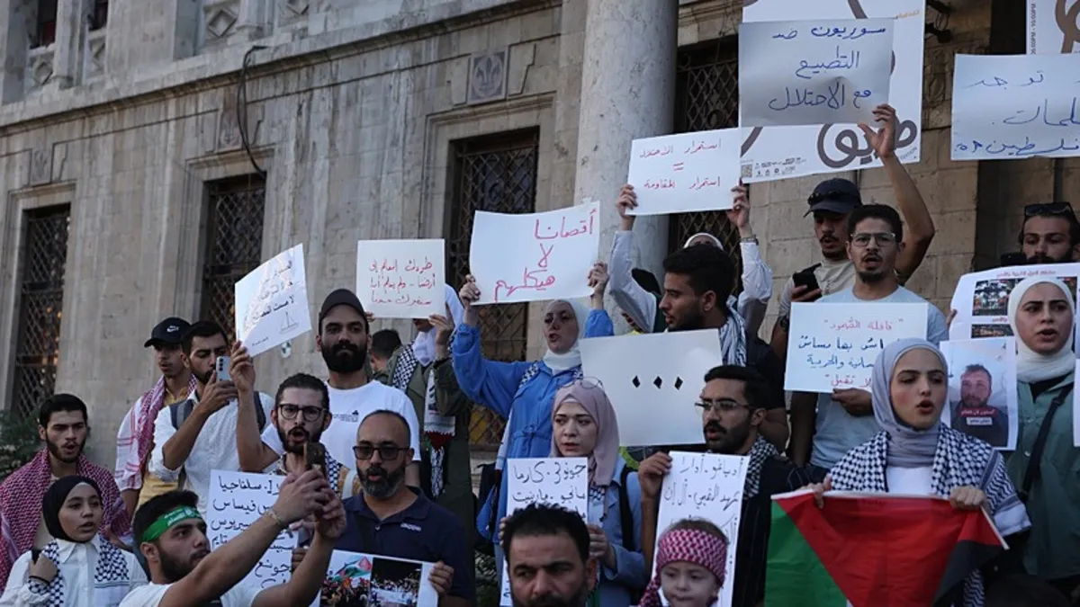 Suriye'de Küresel Sumud Filosu'na destek!