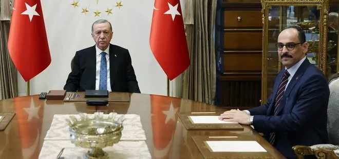 Başkan Erdoğan MİT Başkanı Kalın’ı kabul etti