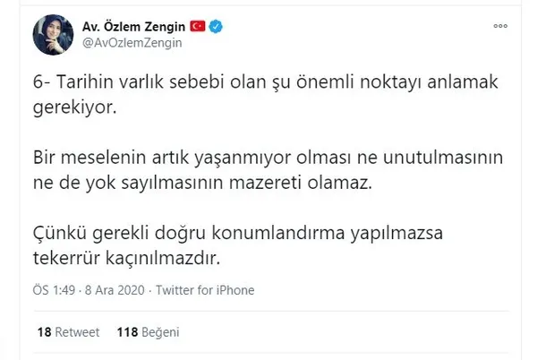 1607427747323.jpg AK Parti Milletvekili Özlem Zengin’den başörtüsü yasakçılarına net cevap: Taşlar yerine oturana kadar konuşmaya devam - 6