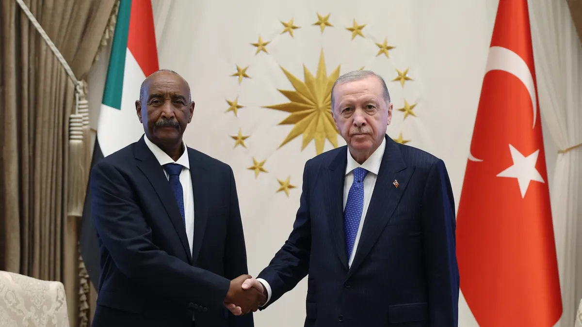 Sudan Egemenlik Konseyi Başkanı Türkiye'de! Başkan Erdoğan el-Burhan ile görüştü