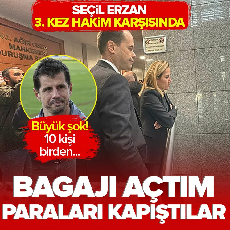 Seçil Erzan 3. kez hakim karşısında