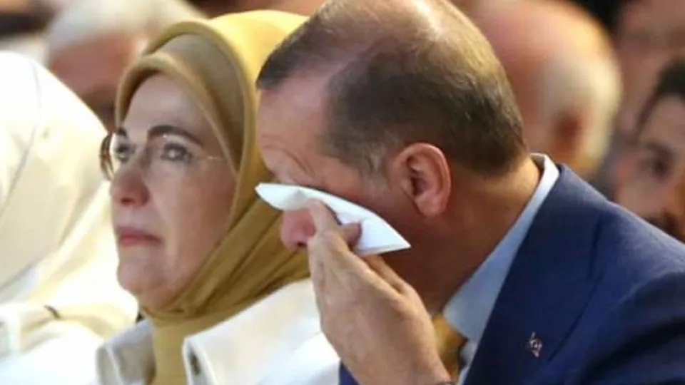 Cumhurbaşkanı Erdoğan'ın duygusal anları