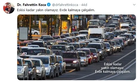 Son dakika: Sağlık Bakanı Fahrettin Koca’dan dikkat çeken mesaj