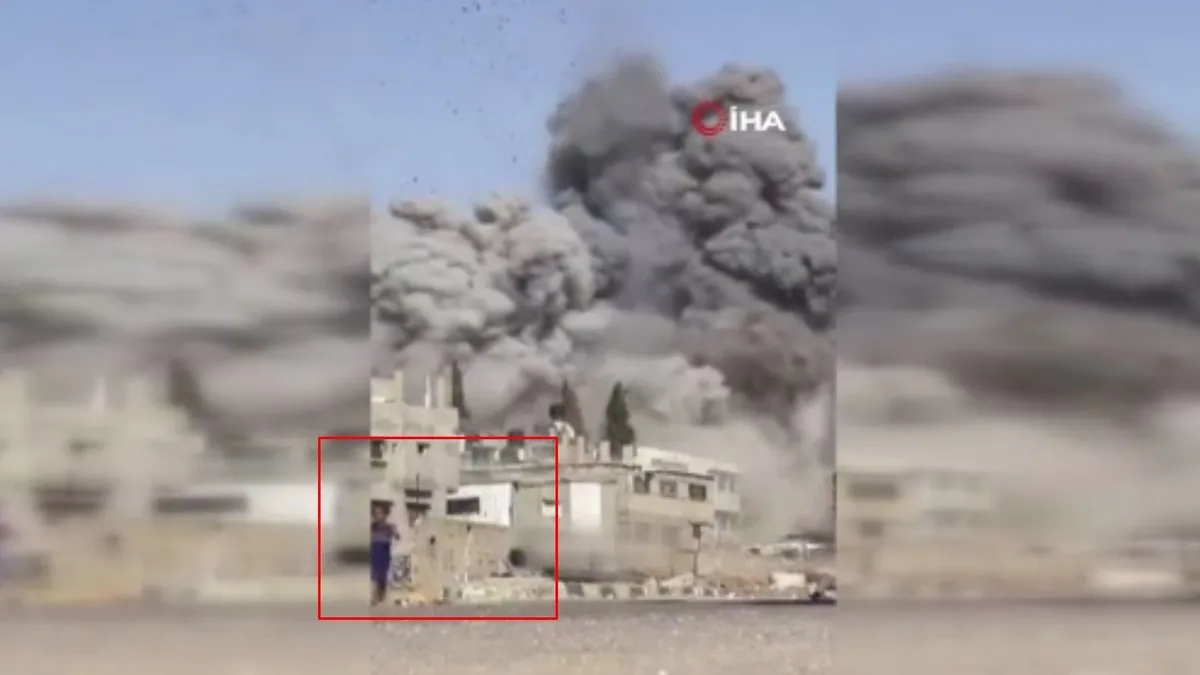 İsrail sivil demedi okul bombaladı! Çocuklar ölümden döndü