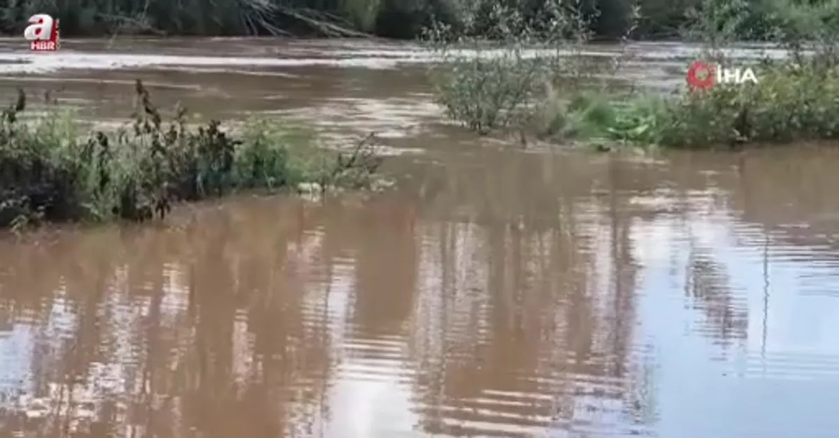 Bartın Irmağı taşmaya başladı