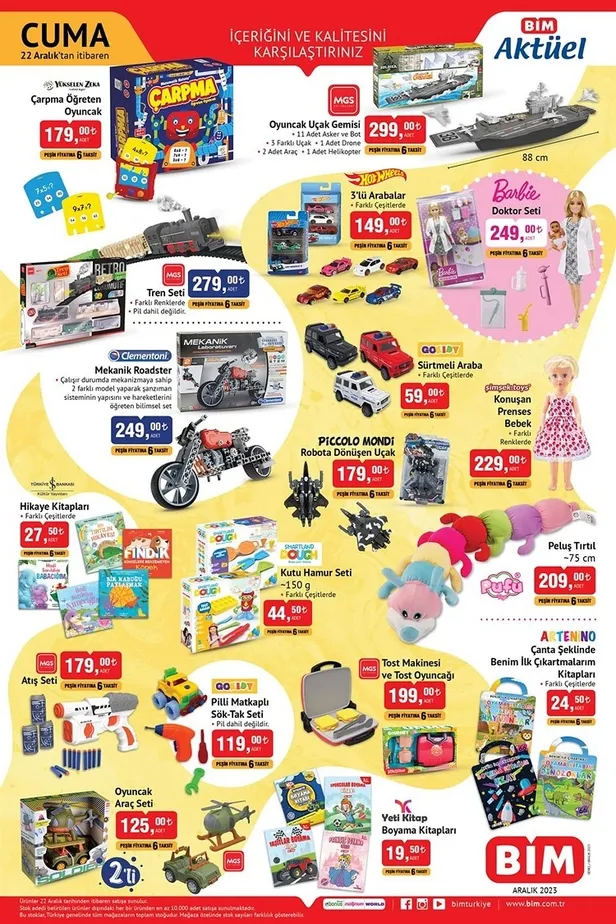 29 Aralık BİM aktüel ürünler kataloğu: 4K Smart Nanocell Tv, Buharlı Ütü, Yüzey Temizleyizi Mop, Airfryer uygun fiyata satışta