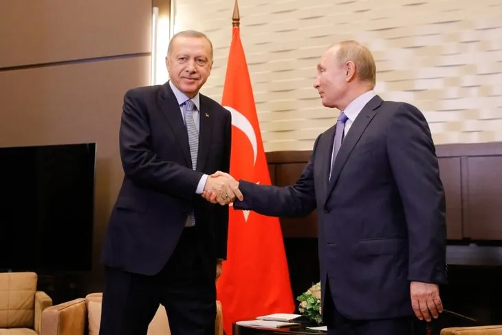 Başkan Erdoğan ve Putin arasında dikkat çeken kare!