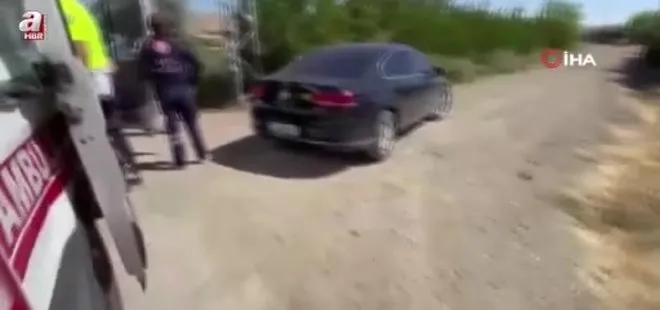 Elazığ’da araç direğe çarptı: 1 yaralı