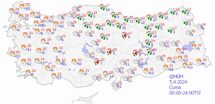 1712233350974.png Sıcaklıklar bir anda düşecek! Kuvvetli sağanak yağış yolda! Meteoroloji'den o illere son dakika uyarısı... - 4
