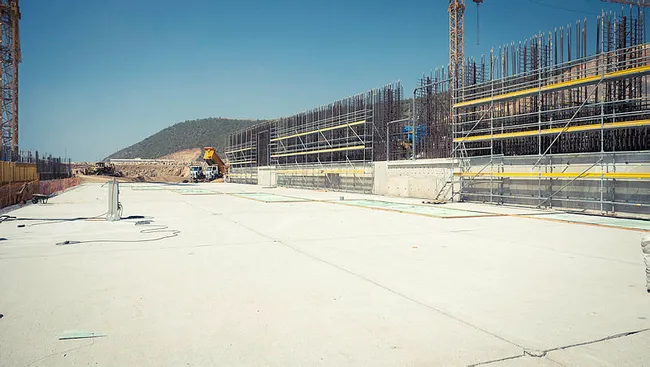 Akkuyu Nükleer Güç Santrali’nin 2. güç ünitesinde iki binanın temel atma çalışmaları tamamlandı