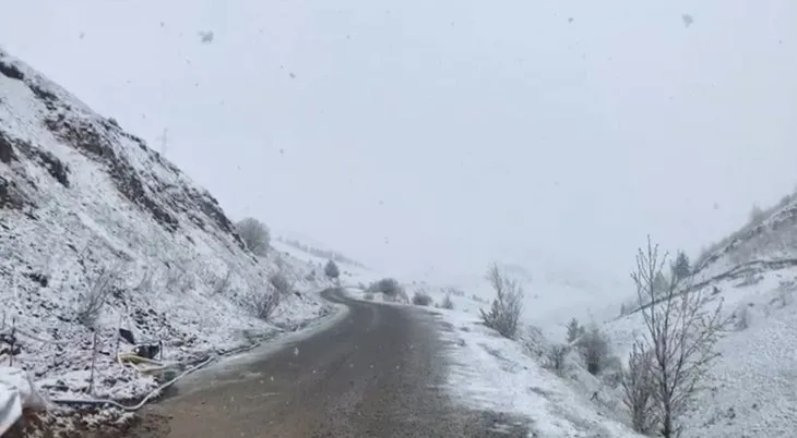 Karadeniz’in yüksekleri karla beyaza büründü