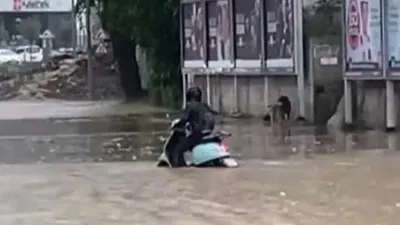 Cendere Caddesi sular altında kaldı