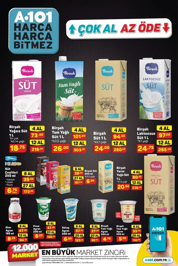 10 Kasım A101 aktüel ürünler kataloğu! A101’de uyguna Android TV, yazıcı, tost makinesi, süpürge, fön makinesi, volta bisiklet, robot süpürge satıyor