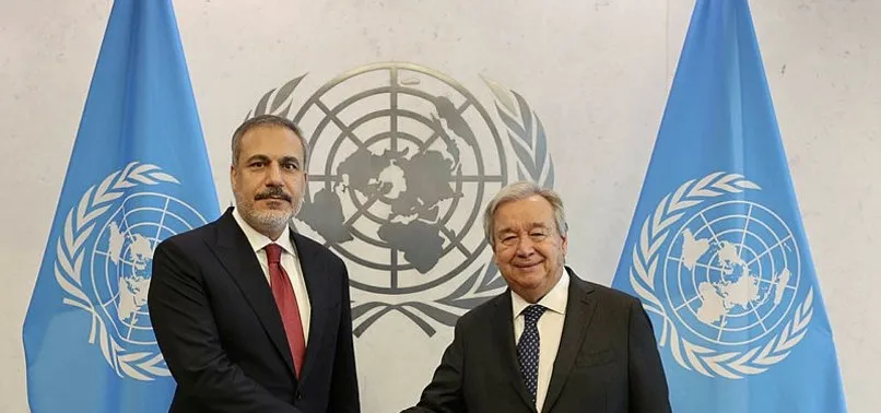 Bakan Hakan Fidan BM Genel Sekreteri Antonio Guterres ile görüştü Bakan Hakan Fidan BM Genel Sekreteri Antonio Guterres ile görüştü