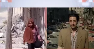 Biri film biri gerçek: Soykırım aynı karede!