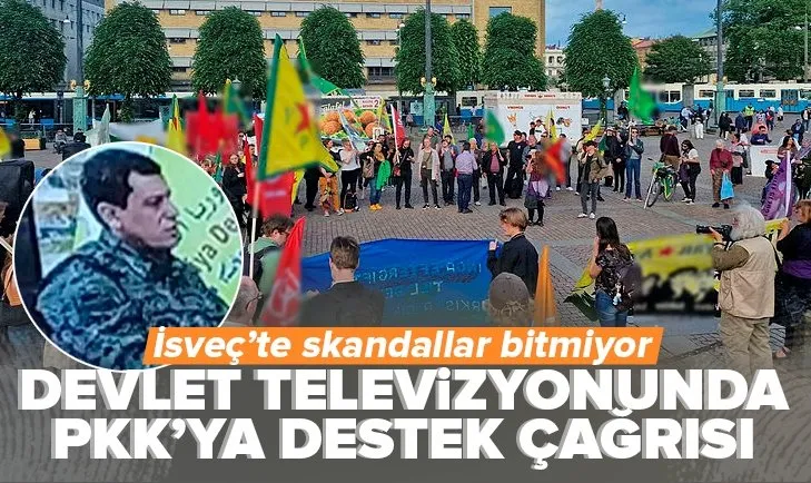 İsveç devlet televizyonu terörist elebaşı Ferhat Abdi Şahin’e mikrofon uzattı! Terörist İsveç’ten destek istedi