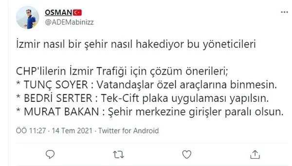 CHP’li vekillerden trafik sorununa akla ziyan çözüm önerileri! Vatandaş isyan etti