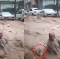 Şanlıurfa’daki sel felaketinin simgesi engelli Reşat amcadan güzel haber! Sel sularında göz göre göre kaybolup gitmişti