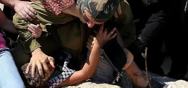 İsrail zulmü bitmiyor! Gazze sınırında 2 Filistinli yaralandı