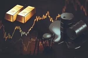 Altın zirveye koşarken petrol sert düştü