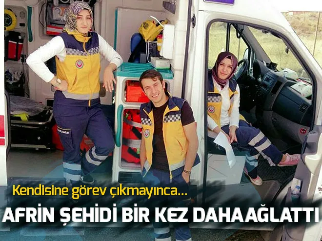 Afrin şehidi Burak Tatar bir kez daha ağlattı