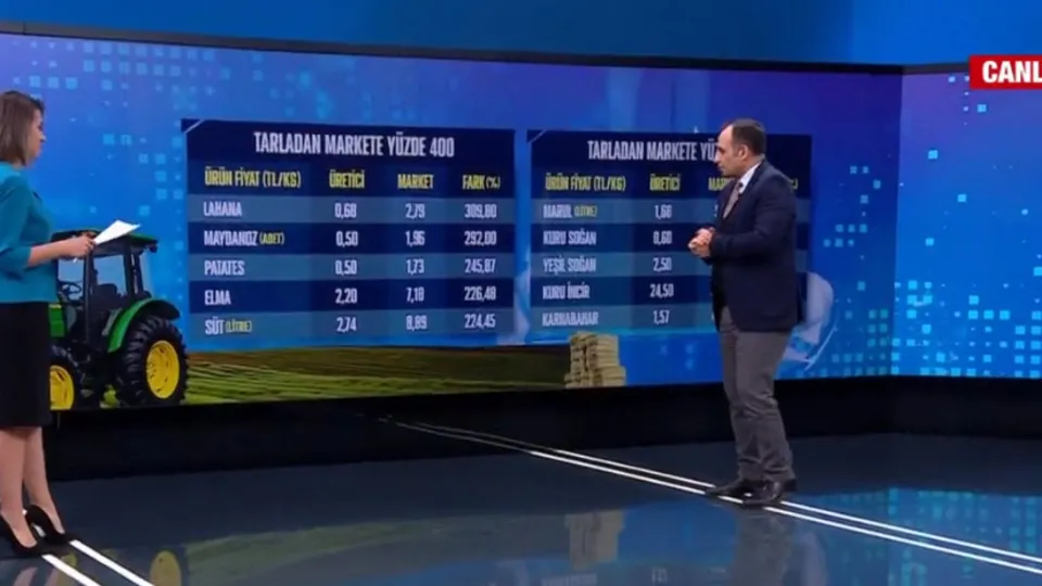 Tarladan markete yüzde 400! Bu neyin zammı?