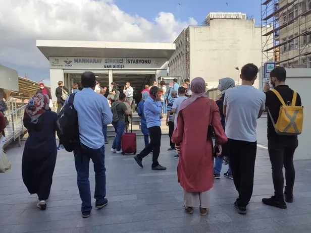 Marmaray arıza ne zaman düzelecek? Marmaray neden çalışmıyor, bozuldu mu? İş çıkışına dikkat... - 1
