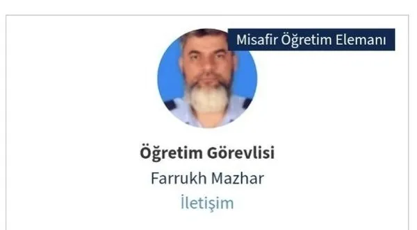 İTÜ’den misafir araştırmacılar Doç. Dr. Farrukh Mazhar ve Aamir Hamid ile ilgili açıklama: İTÜ için tek kriter bilimsel başarı
