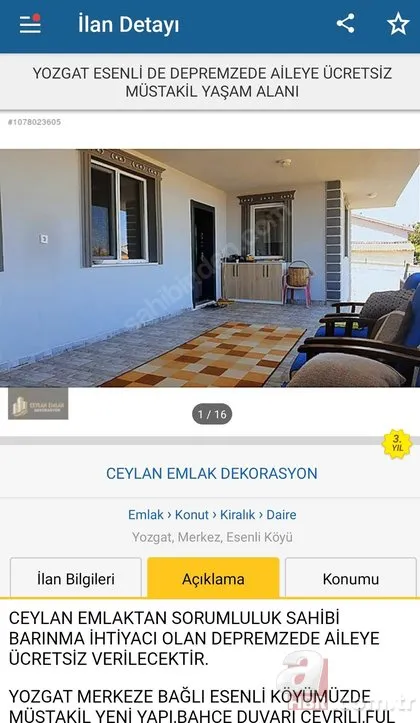 Türkiye depremzedeler için tek yürek! Ev sahipleri evlerini ücretsiz ilana dönüştürdü