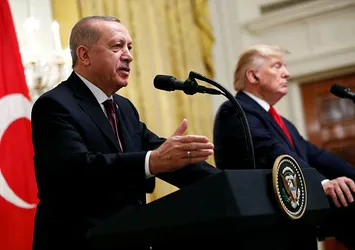 Başkan Erdoğan, Trump ile görüştü