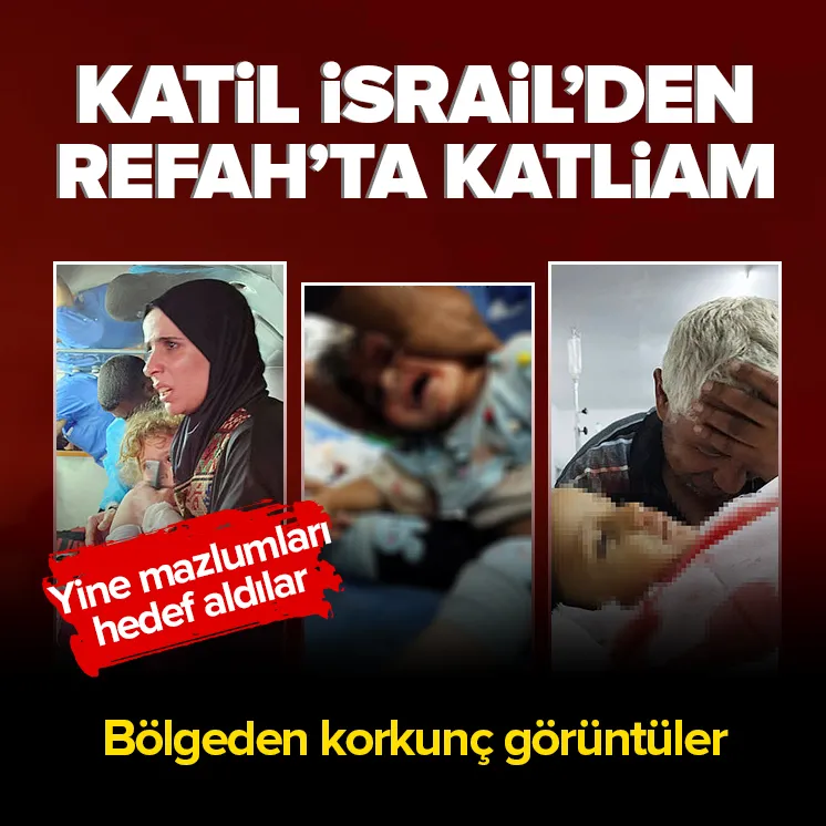 Refah’ta İsrail katliamı: 40 ölü!