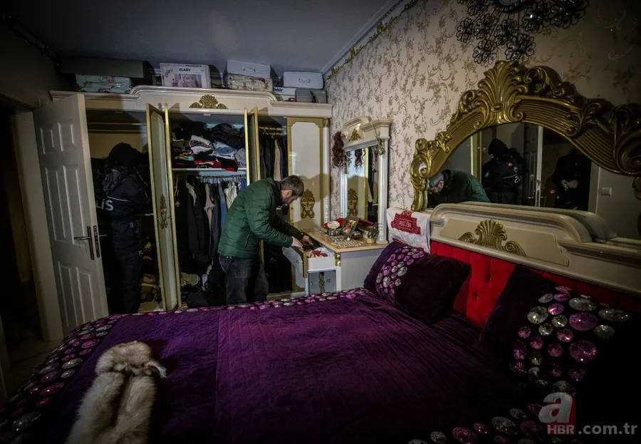 Ankara'da bin polisin katılımıyla narkotik uygulaması 15