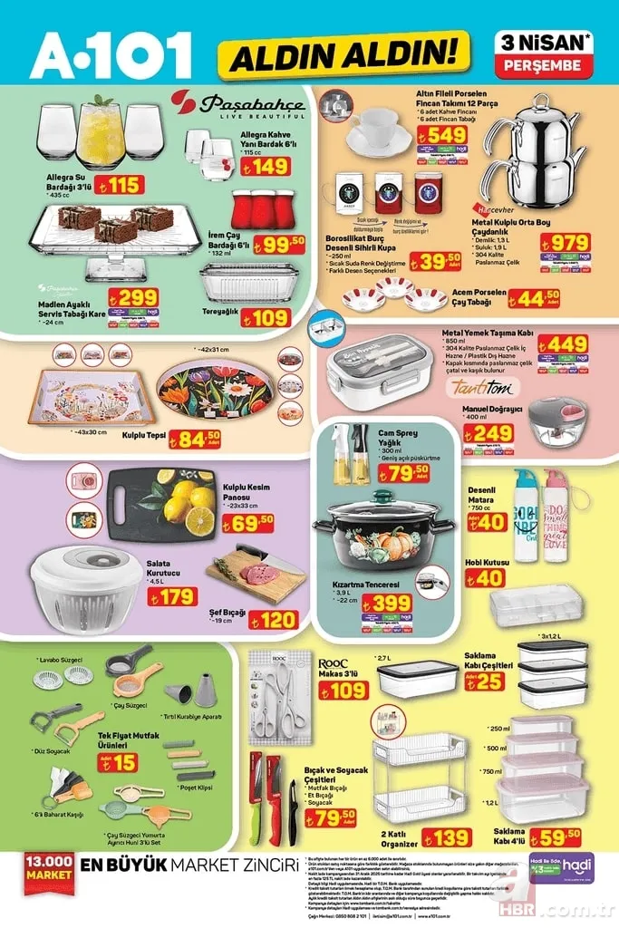 A101 aktüel nisan ayı aktüel kataloğu yayınlandı: Çok amaçlı aktivite koltuğu, overlok makinesi, elektrikli süpürge satışta... 11