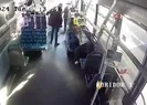 Metrobüste doğum yaptı! O anlar kamerada...